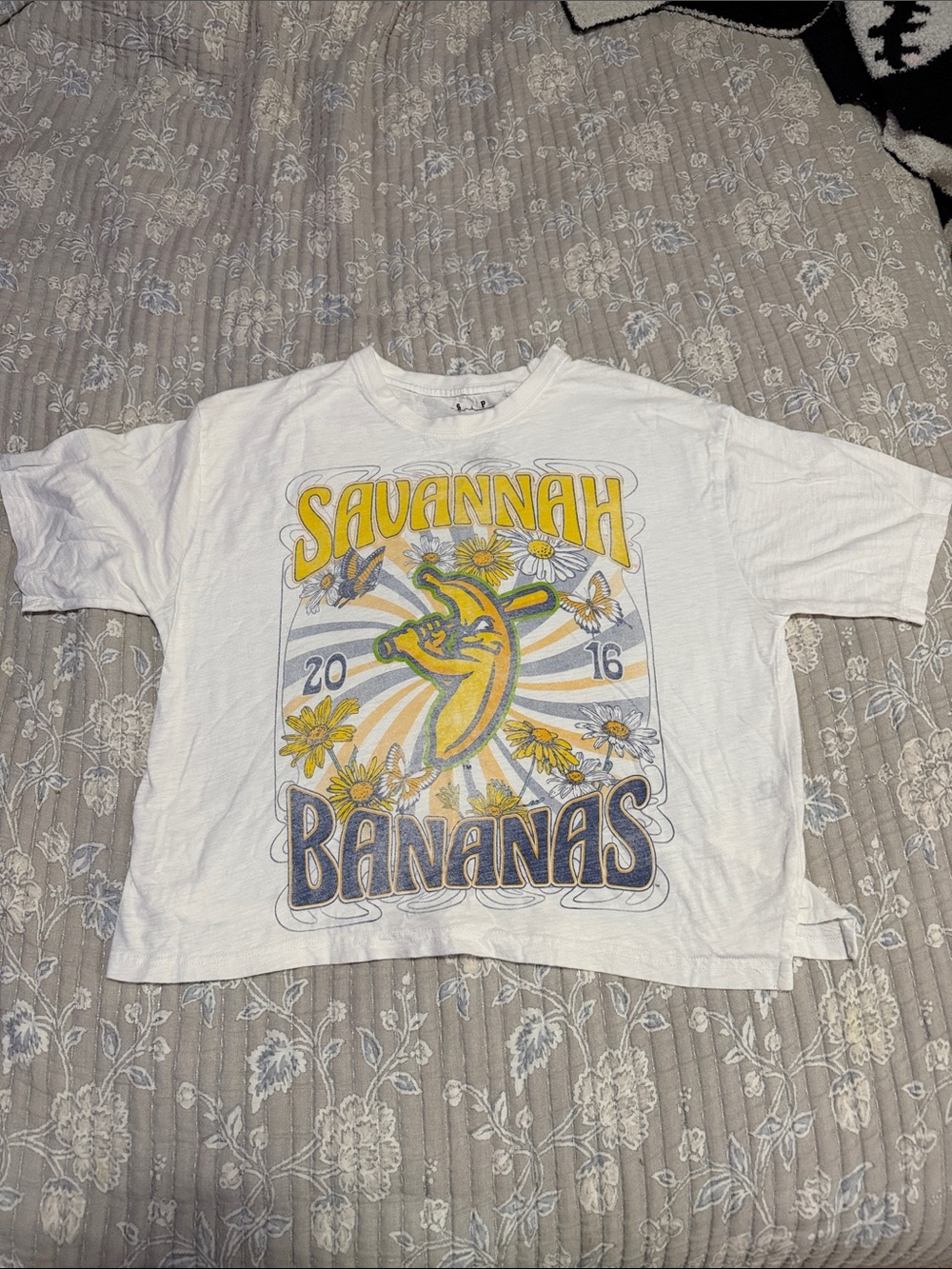 Savannah Bananas Graphic Tee - Yellow & White